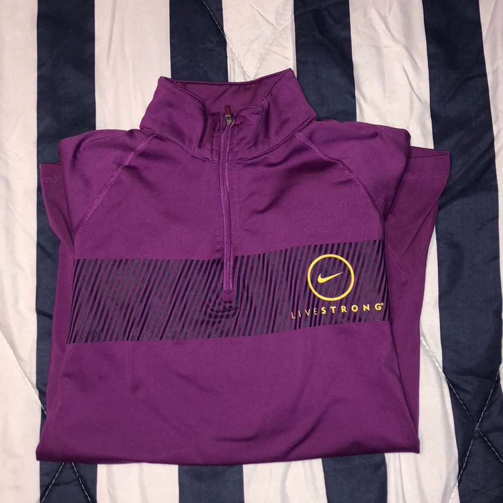 Nike Pro Combat DRI-FIT long sleeve. LiveSTRONG